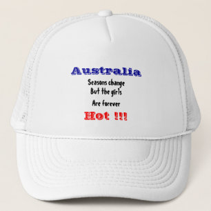 Australia girls trucker hat