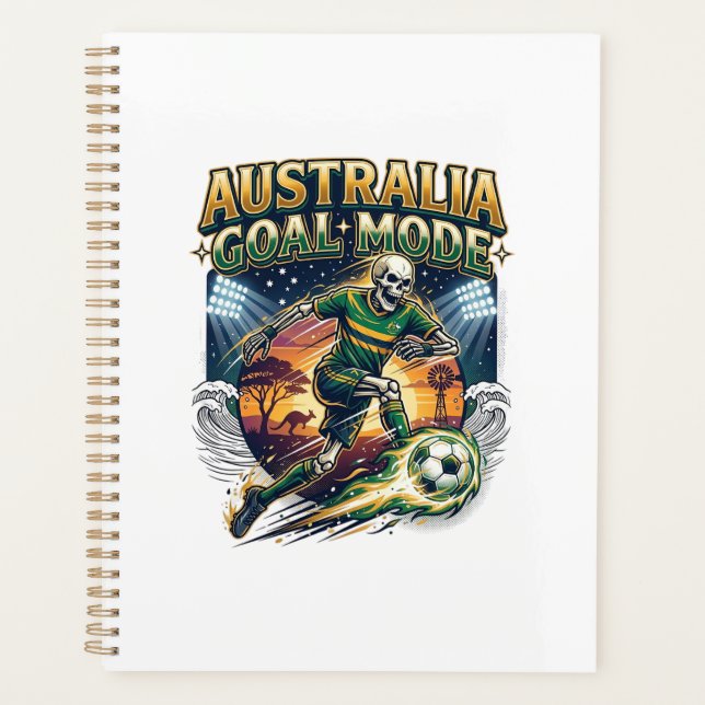 Australia Goal Mode Skeleton Striker Nations Stree Planner (Front)