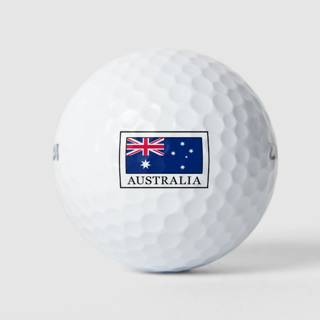 Australia Golf Balls (Front)
