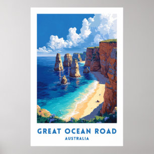 Australia Great Ocean Road Poster