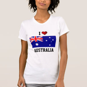 AUSTRALIA: I LOVE AUSTRALIA T-Shirt