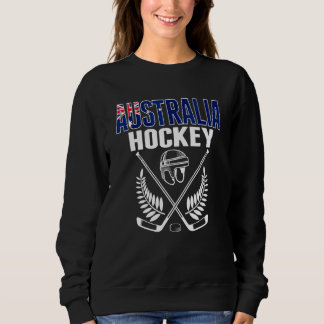 Australia Ice Hockey Fans   Australian Hockey Team Sweatshirt