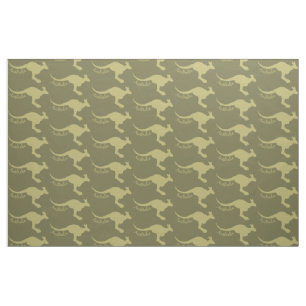 Australia Kangaroo custom colour fabric