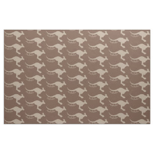 Australia Kangaroo custom colour fabric