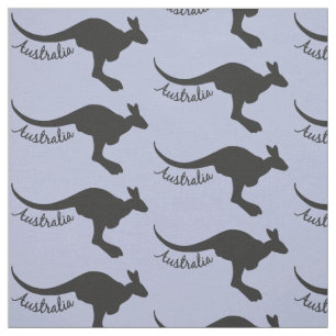 Australia Kangaroo custom colour fabric