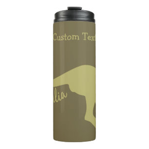 Australia Kangaroo custom text & colour tumbler