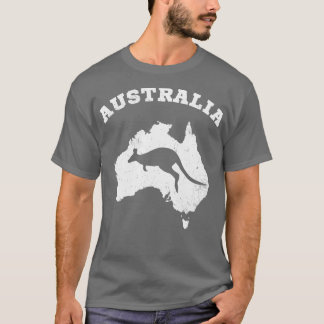 Australia Kangaroo PatrioticVintage T-Shirt