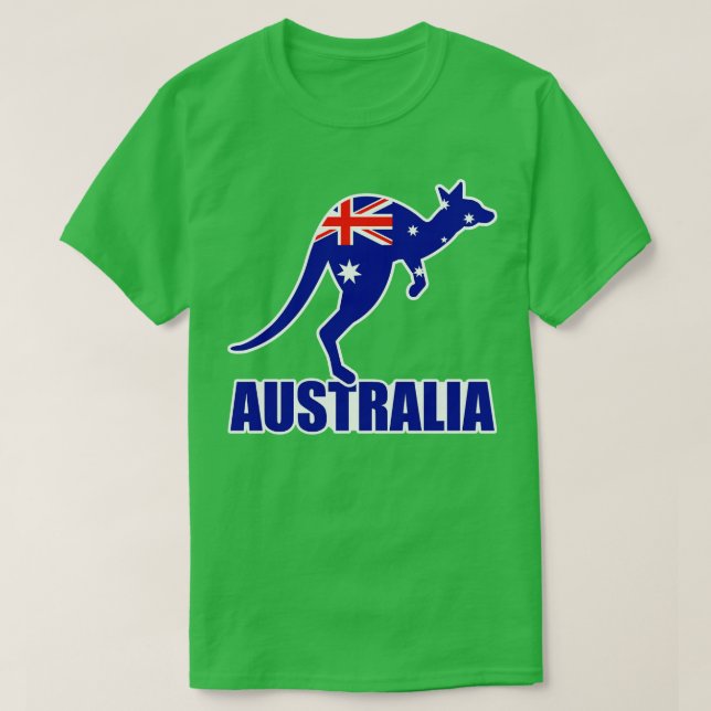 Australia kangaroo T-Shirt (Design Front)