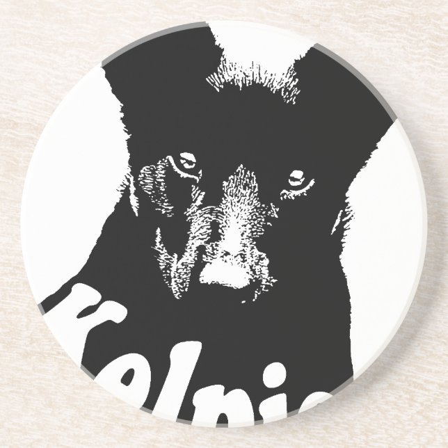 Australia Kelpie Coaster (Front)