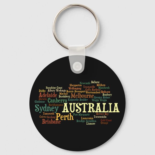 AUSTRALIA Keychain (Front)