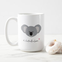 Australia love cute koala illustration