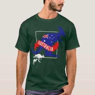 Australia Lover Gift Animal Kangaroo T-Shirt