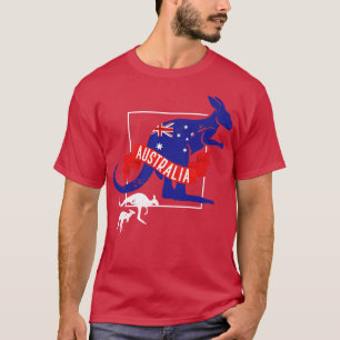Australia Lover Gift Animal Kangaroo T-Shirt