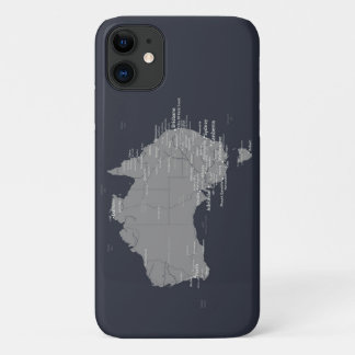 Australia map Case-Mate iPhone case