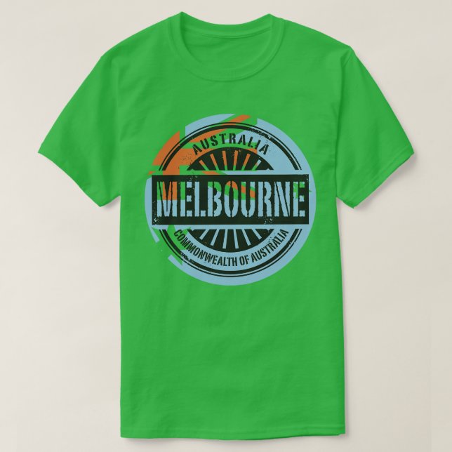 Australia Melbourne T-Shirt (Design Front)