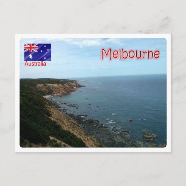 Australia - Melbourne - The Coast - Postcard (Front)