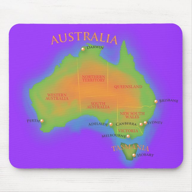 Australia Mouse Pad (Front)