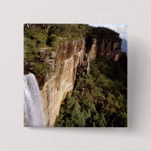 Australia, New South Wales, Fitzroy Falls. 15 Cm Square Badge