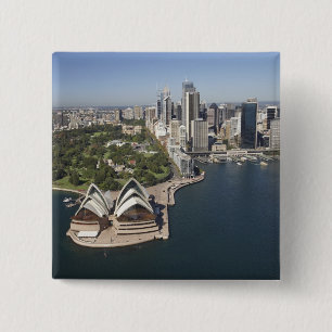 Australia, New South Wales, Sydney, Sydney 2 15 Cm Square Badge