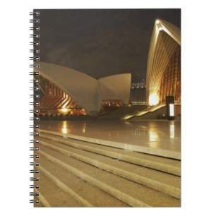 Australia, New South Wales, Sydney, Sydney Opera 2 Spiral Notebook