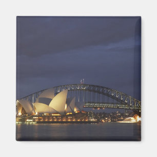 Australia, New South Wales, Sydney, Sydney Opera 3 Magnet