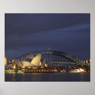 Australia, New South Wales, Sydney, Sydney Opera 3 Poster