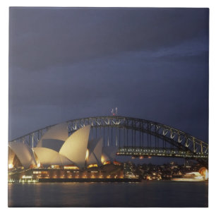 Australia, New South Wales, Sydney, Sydney Opera 3 Tile