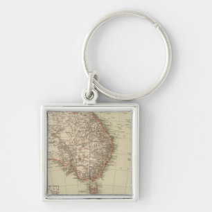 Australia, New Zealand Key Ring