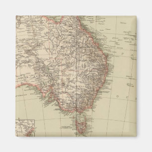 Australia, New Zealand Magnet