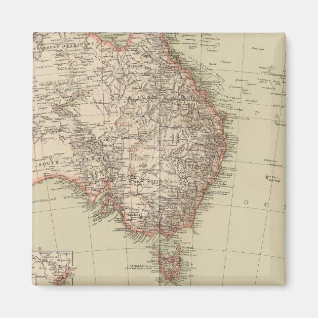 Australia, New Zealand Magnet (Front)