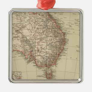 Australia, New Zealand Metal Tree Decoration