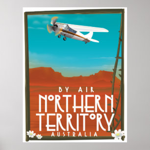 Australia Northern Territory Travel poster