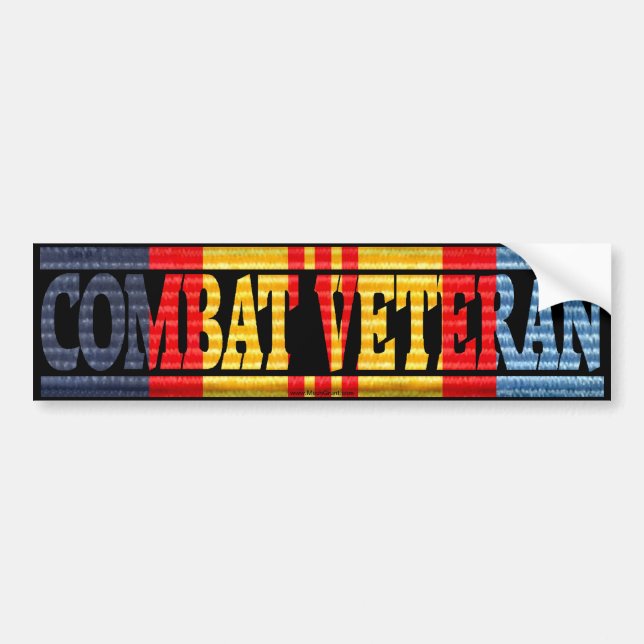 Australia-NZ Vietnam COMBAT VETERAN Sticker (Front)