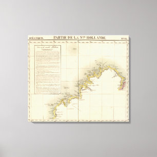 Australia Oceania no 35 Canvas Print