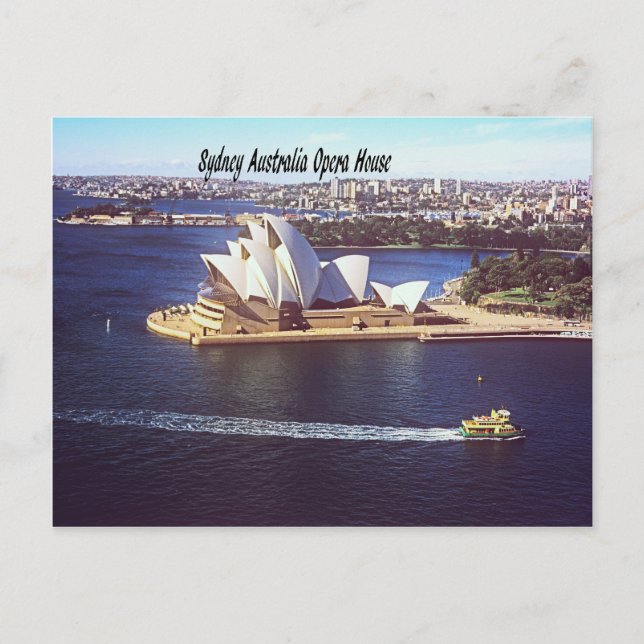 Australia Opera House Postcard (Front)