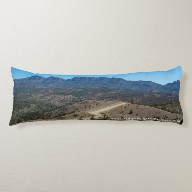 Australia Outback Iconic Landscape Flinders Ranges Body Cushion (Front)