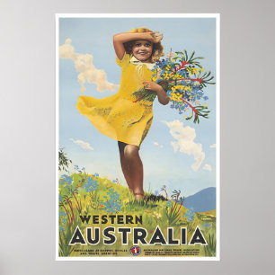 Australia Painting Australian Art Percy Trompf Poster