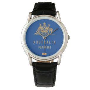 Australia passport wristwatch