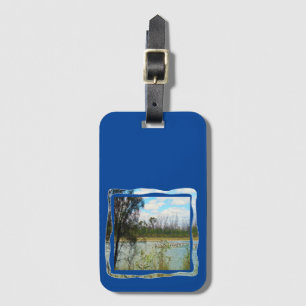 Australia Pelican Flock River Murray, Luggage Tag