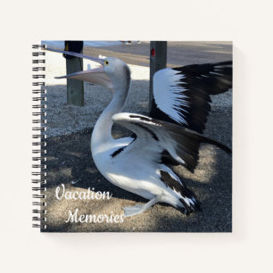 Australia; Pelican - Travel Notebook