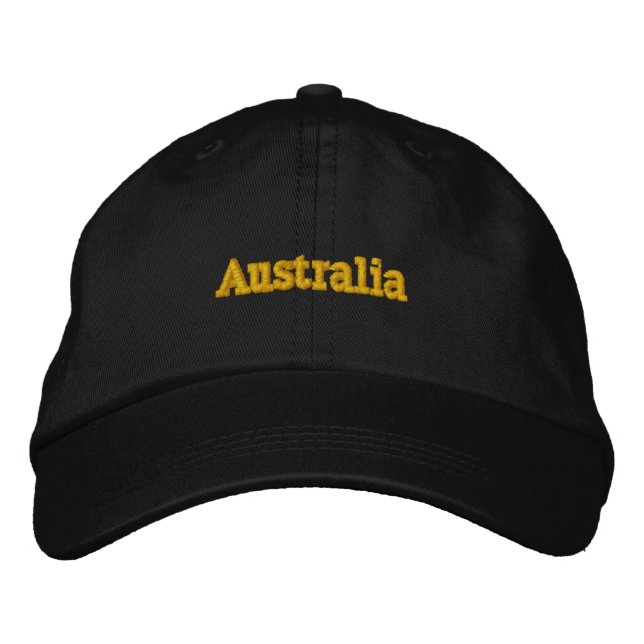 Australia Personalised Adjustable Hat (Front)