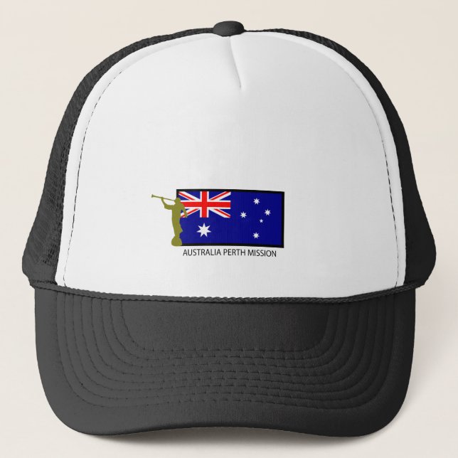 AUSTRALIA PERTH MISSION CTR LDS TRUCKER HAT (Front)