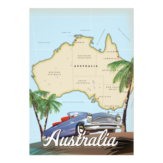 Australia Photo Print (Front)