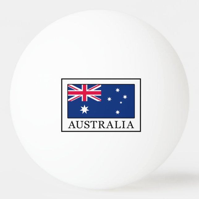 Australia Ping Pong Ball (Front)