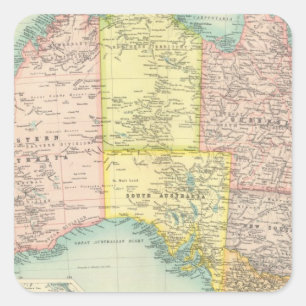 Australia political square sticker