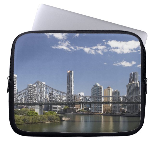 Australia, Queensland, Brisbane, Story Bridge, Laptop Sleeve (Front)