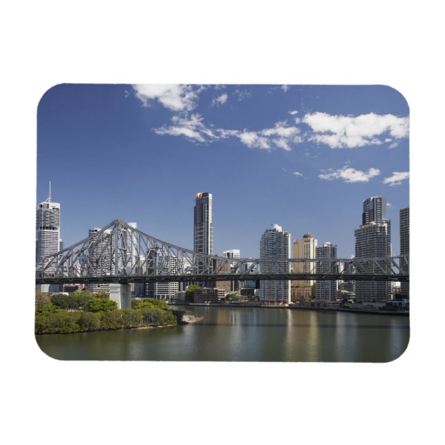 Australia, Queensland, Brisbane, Story Bridge, Magnet (Horizontal)