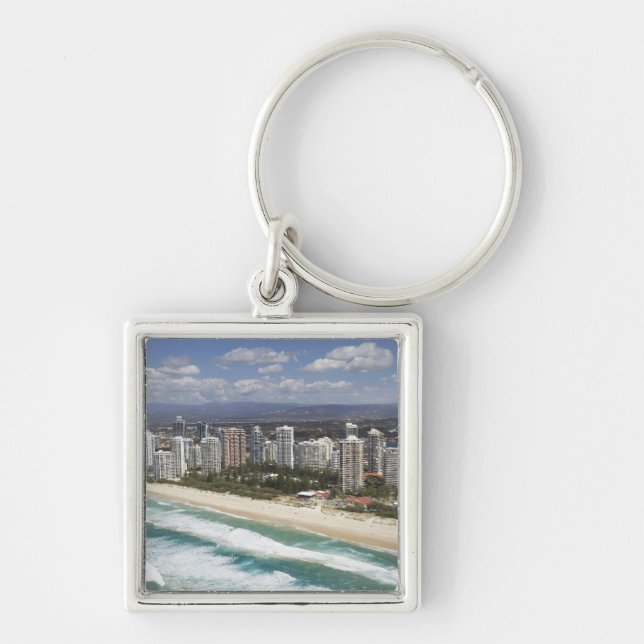 Australia, Queensland, Gold Coast, Main Beach - Key Ring (Front)