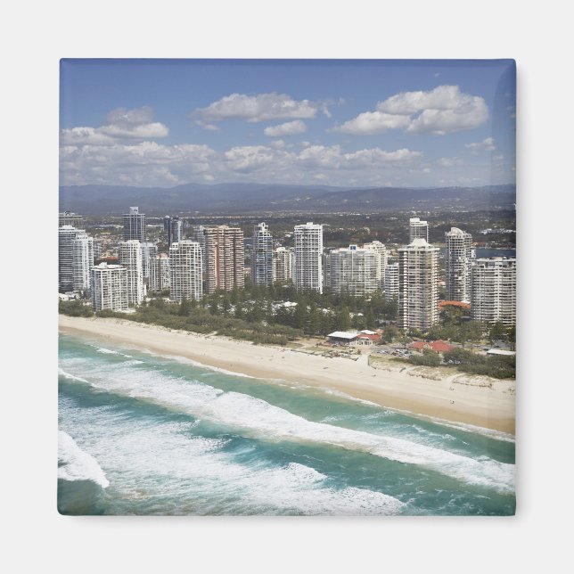 Australia, Queensland, Gold Coast, Main Beach - Magnet (Front)