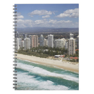 Australia, Queensland, Gold Coast, Main Beach - Spiral Notebook